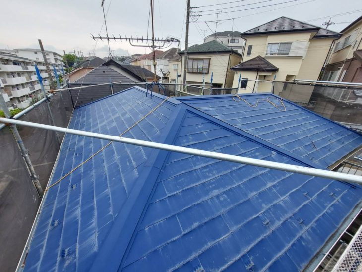 横浜市T様邸で屋根カバー工事してきました！【さむかわ塗装】